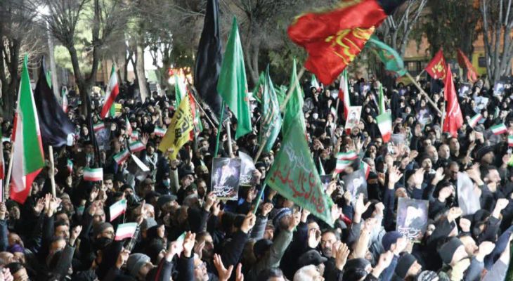 شصت و هفتمین حضور حماسی رومشکانی‌ها در خیابان رقم خورد