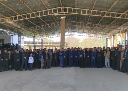 استقبال از شهید مدافع وطن احمدرضا حیدری