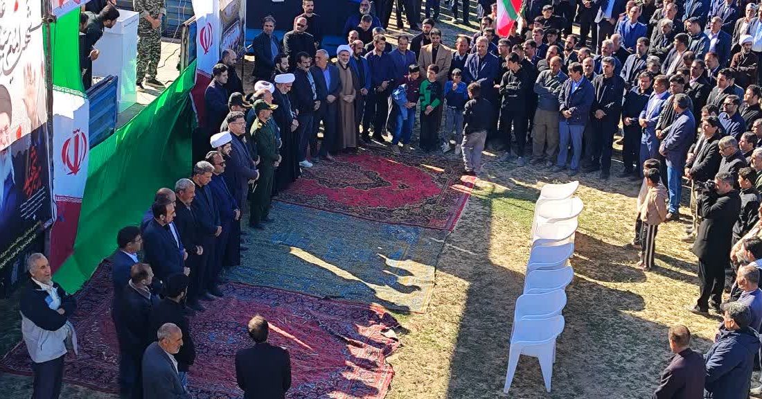 تشییع و خاکسپاری باشکوه سرباز شهید «احمد رضا حیدری پادروند» در رومشکان
