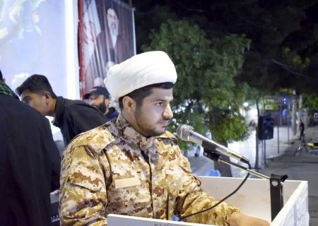 سخنرانی نماینده ولی فقیه در سپاه شهرستان رومشکان در اجتماع رومشکانی‌ها