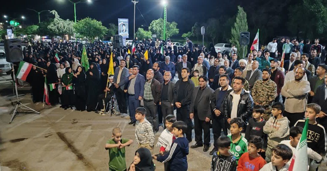 رومشکان و ادامه تجمعات حمایتی شبانه