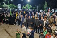 رومشکان و ادامه تجمعات حمایتی شبانه