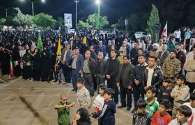 رومشکان و ادامه تجمعات حمایتی شبانه