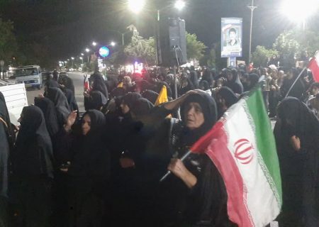 شکوه حضور رومشکانی‌ها در حماسه خیابان