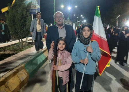 حضور پرشور رومشکانی‌ها در شب ۸۸تجمعات مردمی