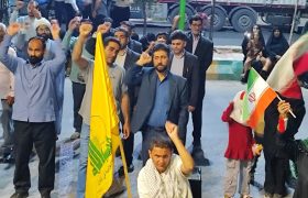 تجمعات مردمی رومشکان در حمایت از امنیت و آرامش