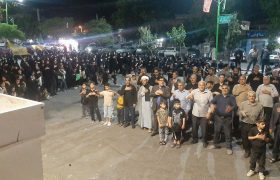 شور حسینی در رومشکان با آغاز محرم و برگزاری حماسه خیابان