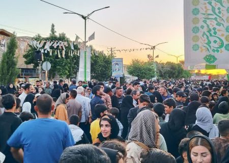 جشن غدیر در رومشکان، از دل مردم و برای دل مردم