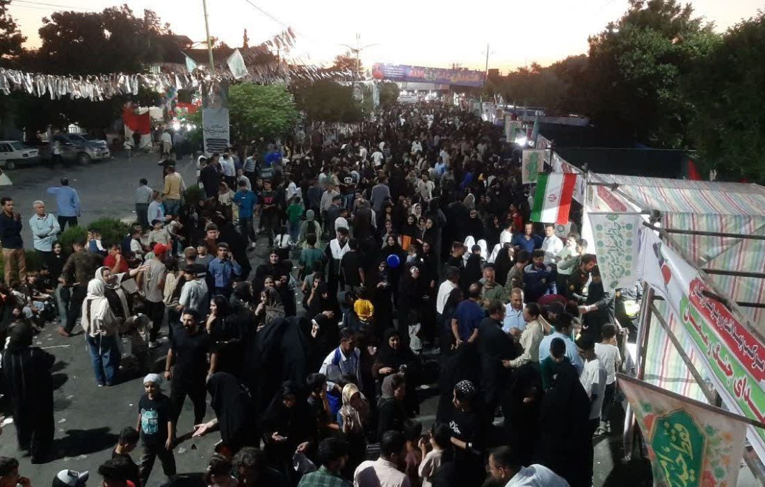 جشن باشکوه عید غدیر در شهر رومشکان