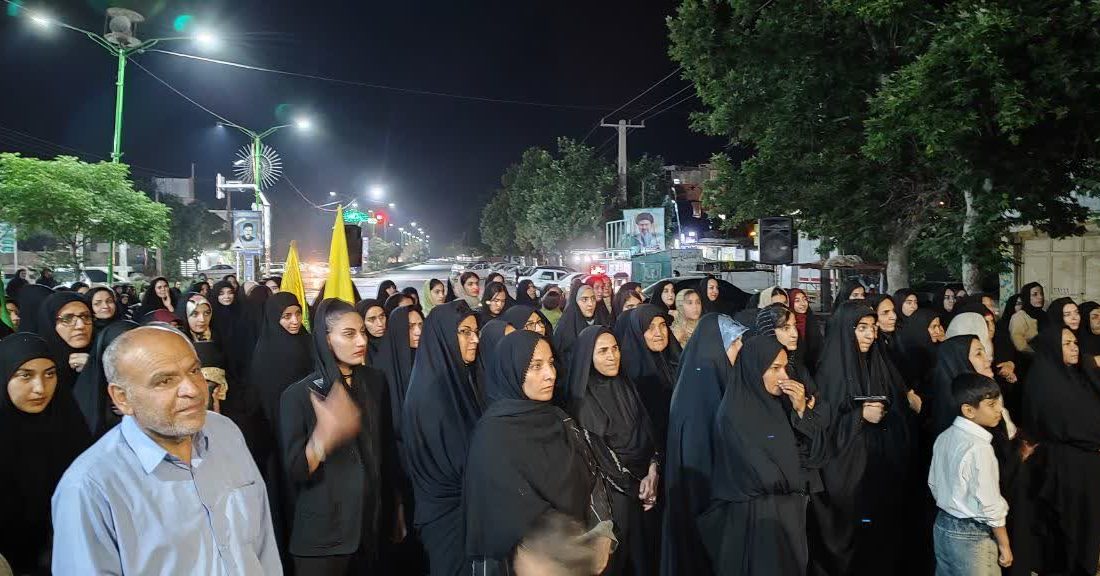 نمایش اقتدار مردمی در رومشکان