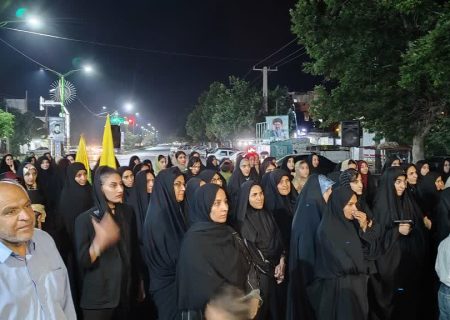 نمایش اقتدار مردمی در رومشکان