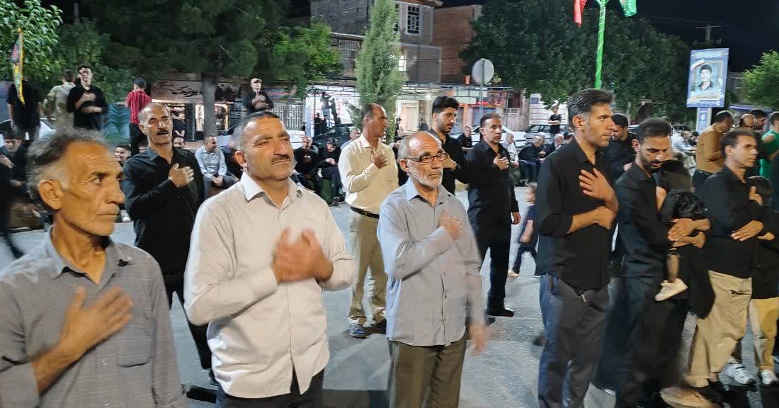 رومشکان در شب اول محرم؛ جلوه‌ای از عشق حسینی در حماسه خیابان