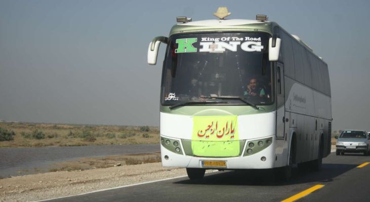 نرخ بلیت اتوبوس‌های اربعین در لرستان ابلاغ شد