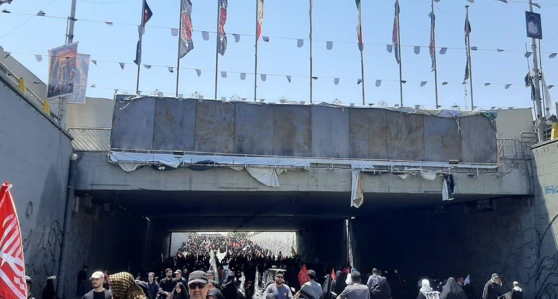 رمی جمرات شیطان بزرگ، امروز توسط زائران رهبر شهید انقلاب