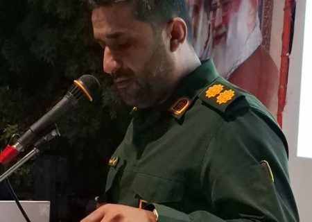 سخنرانی حماسی فرمانده سپاه رومشکان در ۱۳۴امین حماسه حضور