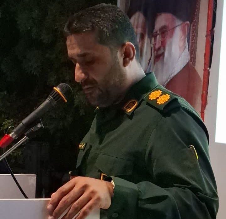 سخنرانی حماسی فرمانده سپاه رومشکان در ۱۳۴امین حماسه حضور