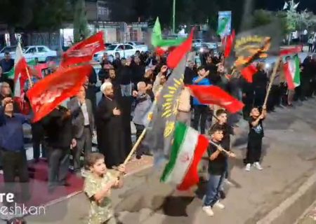 حضور پرشور مردم رومشکان در یکصد و چهل و پنجمین حماسه خیابان به میزبانی چغابل