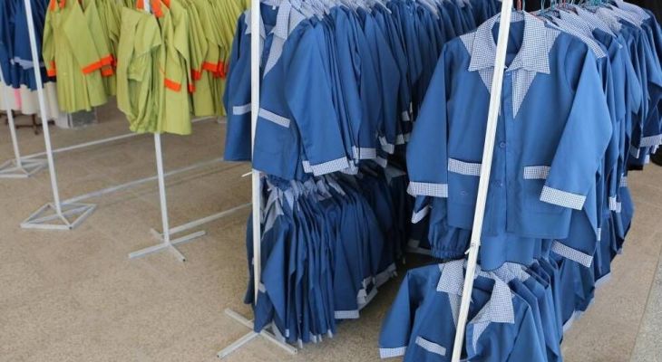لباس فرم مدارس توسط ۲۸ هنرستان دوخته میشود
