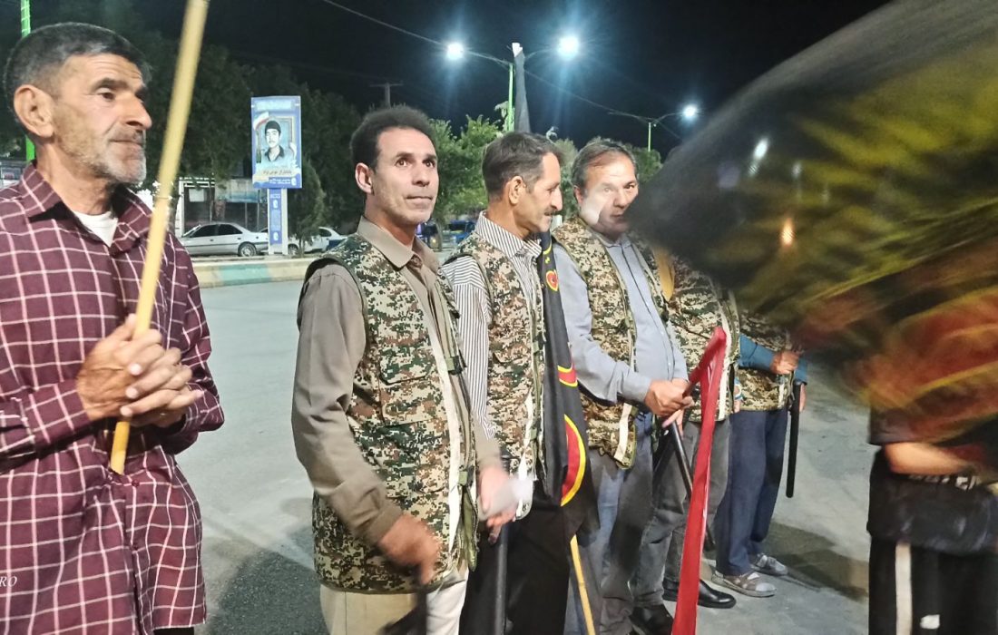 خیابان‌هایی که رنگ ایران گرفتند