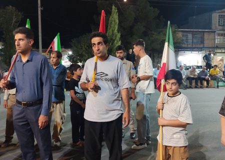 شب‌هایی که با پرچم ایران روشن می‌شود
