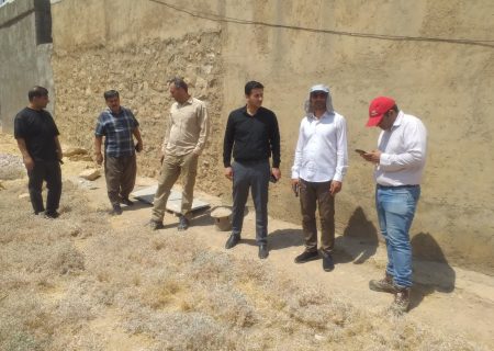 بررسی میدانی فرونشست زمین در روستاهای رومشکان