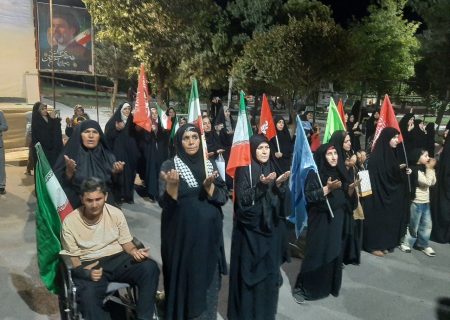 خیابان‌های رومشکان؛ سنگر مردمی دفاع از وطن
