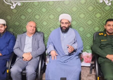 دیدار فرمانده، فرماندار، مسئول نمایندگی ولی‌فقیه با امام جمعه